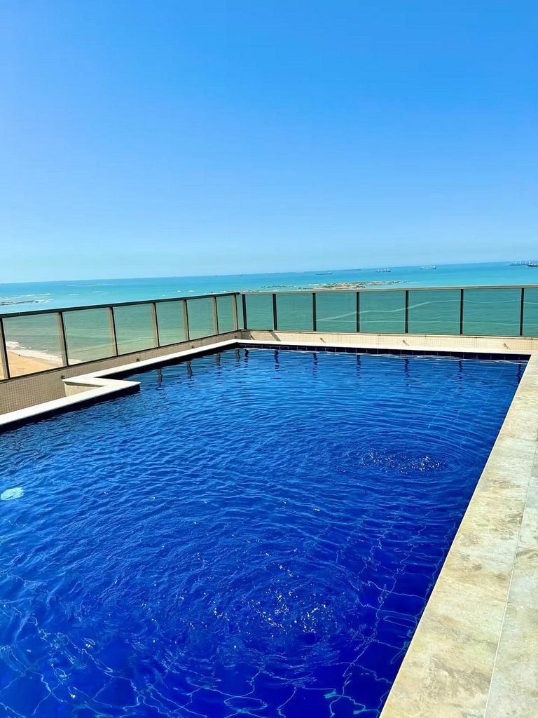 Frente Mar Praia Itaparica | Piscina & King 1001