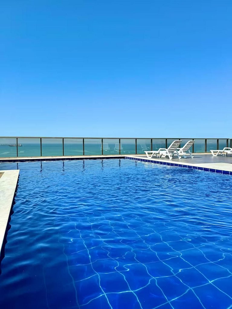 Frente Mar Praia Itaparica | Piscina & King 1001