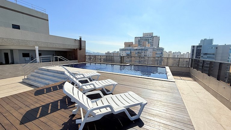 Apto Vista Mar Itaparica | Cama King & Piscina 011