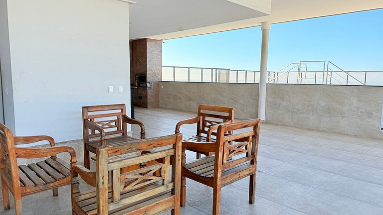 Apto Vista Mar Itaparica | Cama King & Piscina