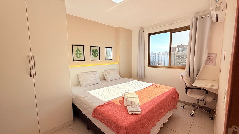 Apto Vista Mar Itaparica | Cama King & Piscina