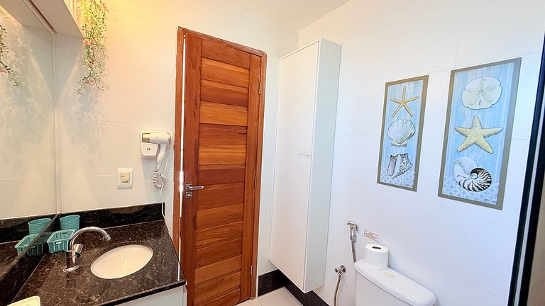 Apto Vista Mar Itaparica | Cama King & Piscina 011