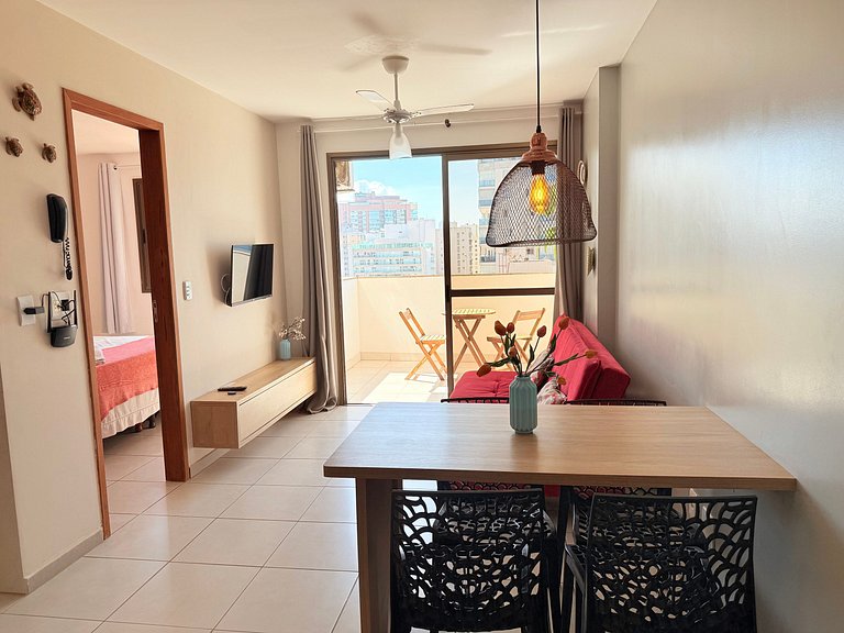 Apto Vista Mar Itaparica | Cama King & Piscina