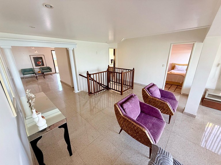 Cobertura Duplex Frente Mar c/ Piscina