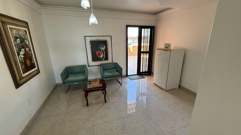 Cobertura Duplex Frente Mar c/ Piscina