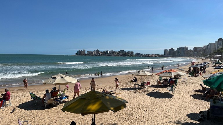 Cobertura Duplex Frente Mar c/ Piscina
