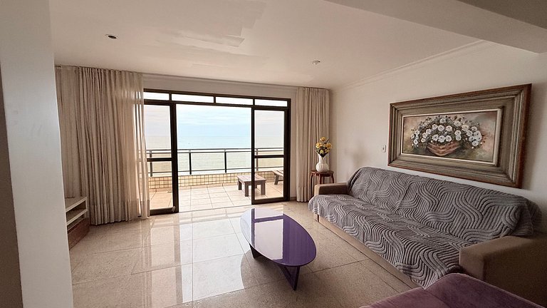 Cobertura Duplex Frente Mar c/ Piscina
