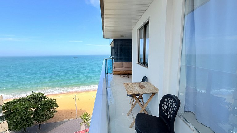 Apto Vista Mar Praia da Costa A/C Garagem Wi-Fi 85