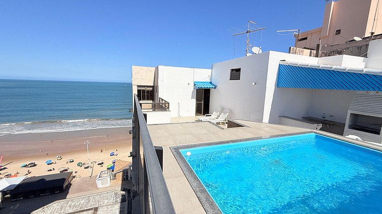 Cobertura Duplex Frente Mar c/ Piscina