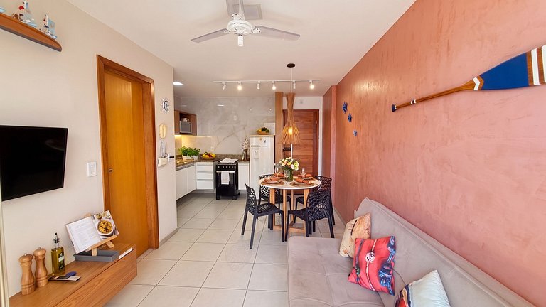 1 Bed ap Itaparica Beach !15!